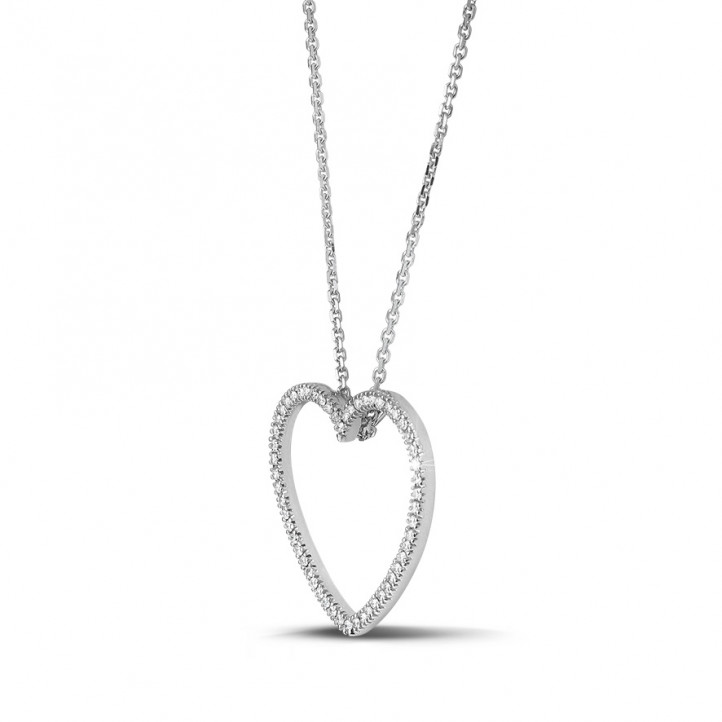 Details about   14k 14kt White Gold  1/5ct Diamond Fancy Heart Pendant